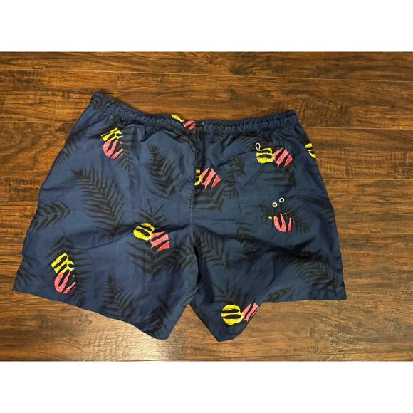 AMERICAN EAGLE Outfitters Mens Blue Board Shorts Swim Trunks Sz XXL - Picture 8 of 9